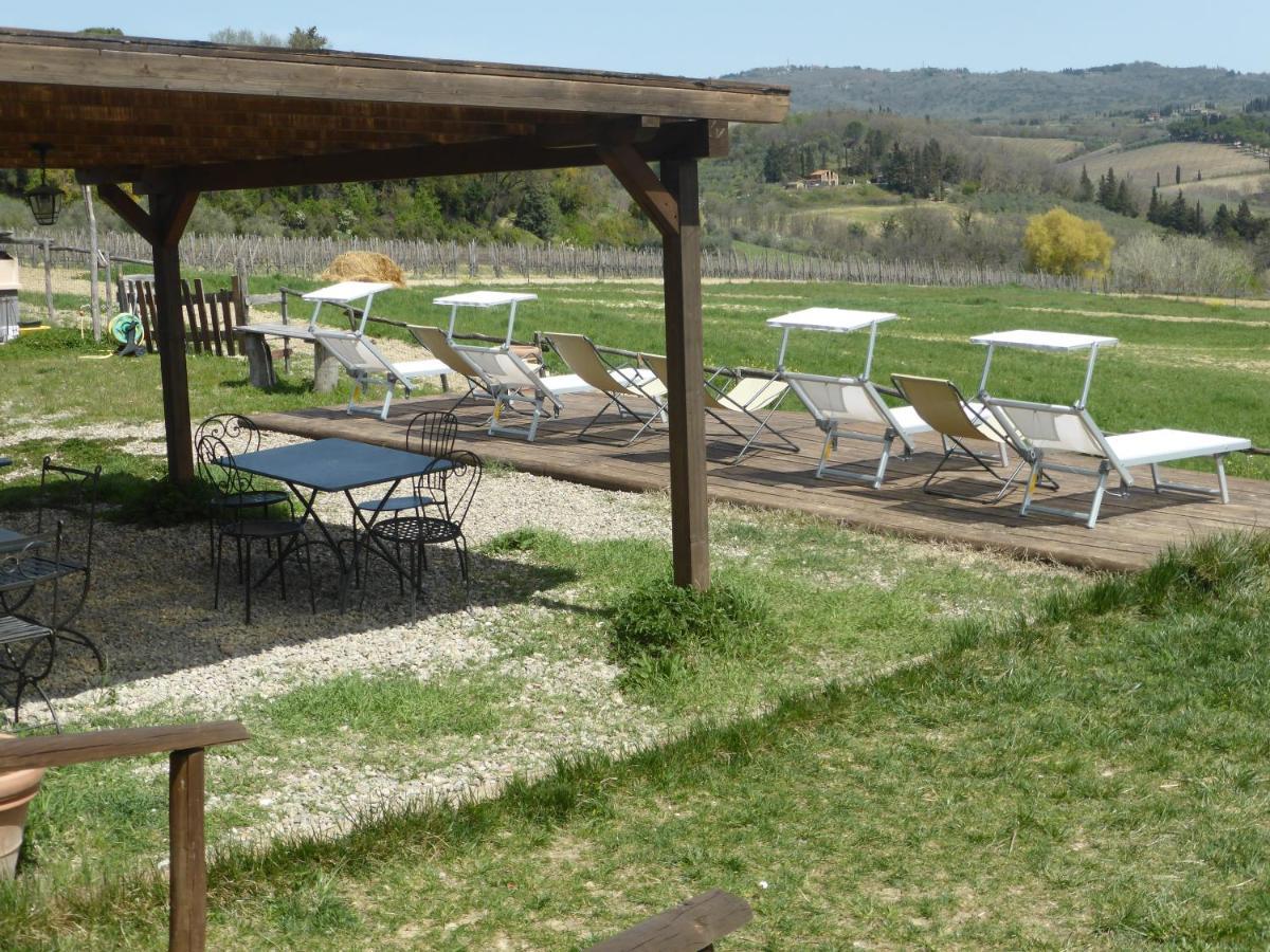 Agriturismo Le Tre Pietre - Podere Nel Chianti Quercegrossa Zewnętrze zdjęcie