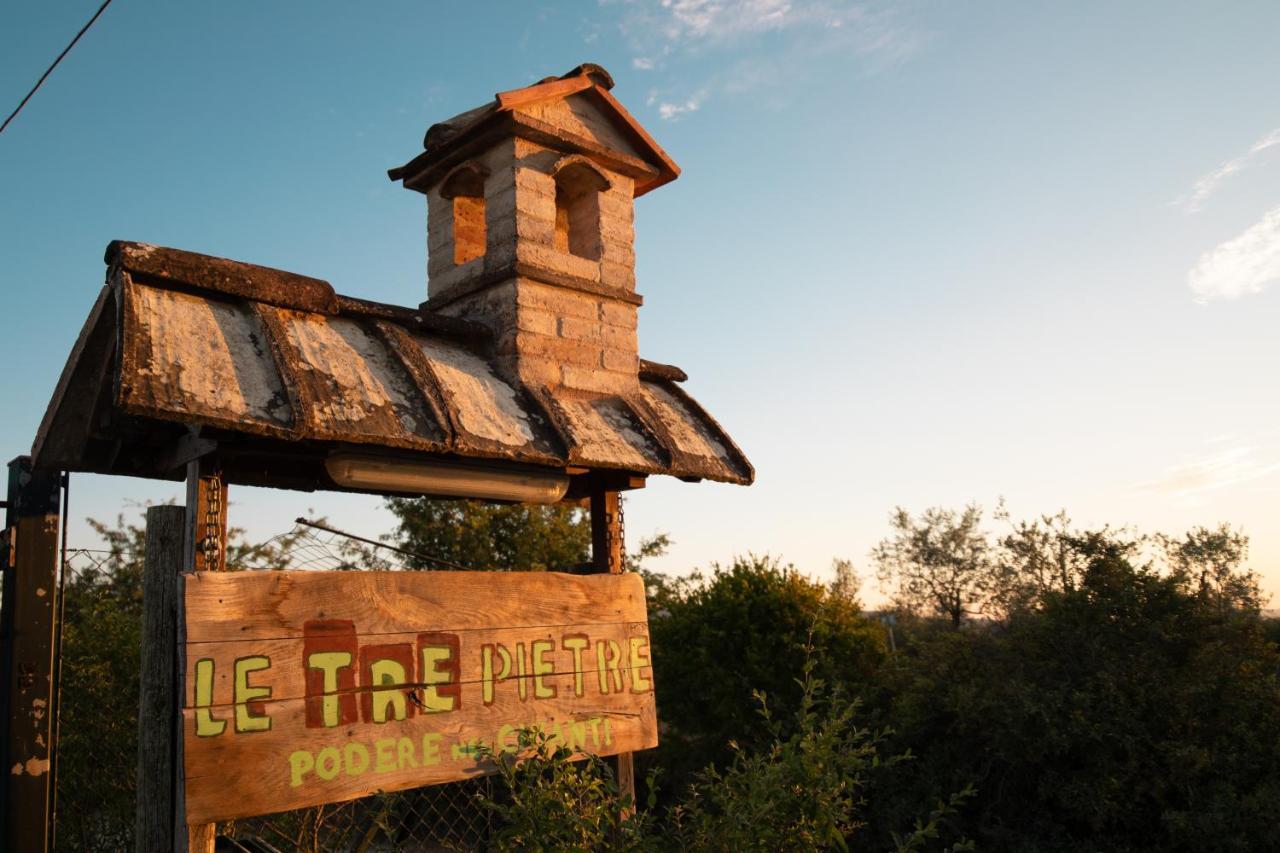 Agriturismo Le Tre Pietre - Podere Nel Chianti Quercegrossa Zewnętrze zdjęcie